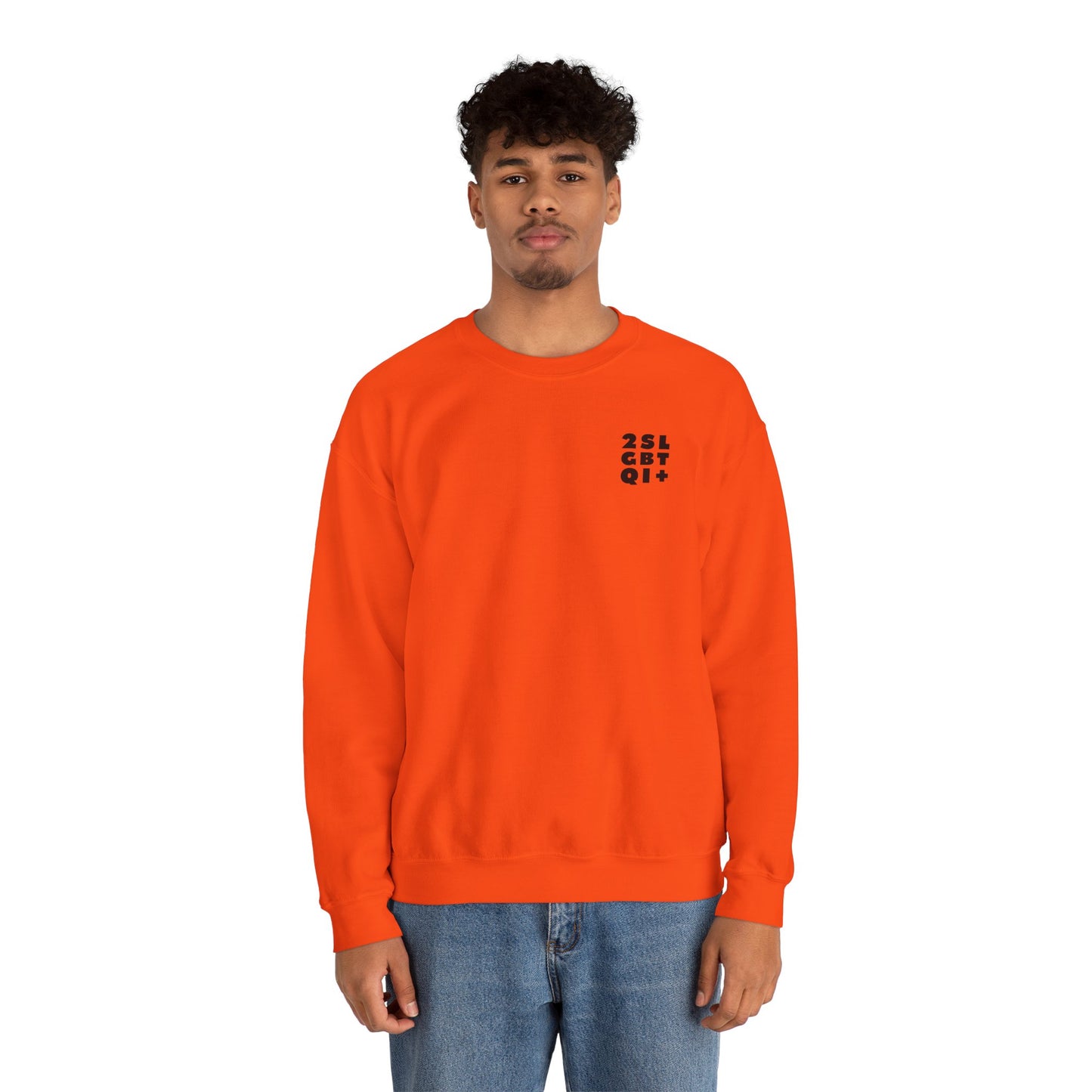 2SLGBTQI+ Badge Crewneck Sweatshirt