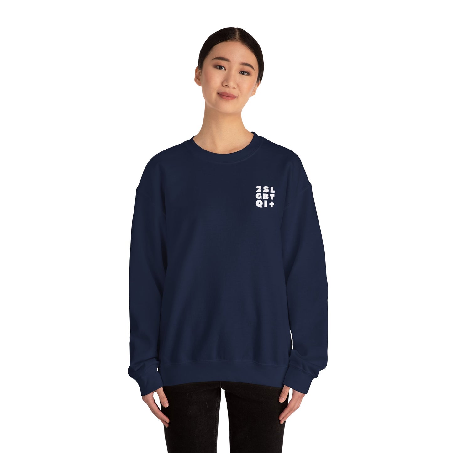 2SLGBTQI+ Badge Crewneck Sweatshirt