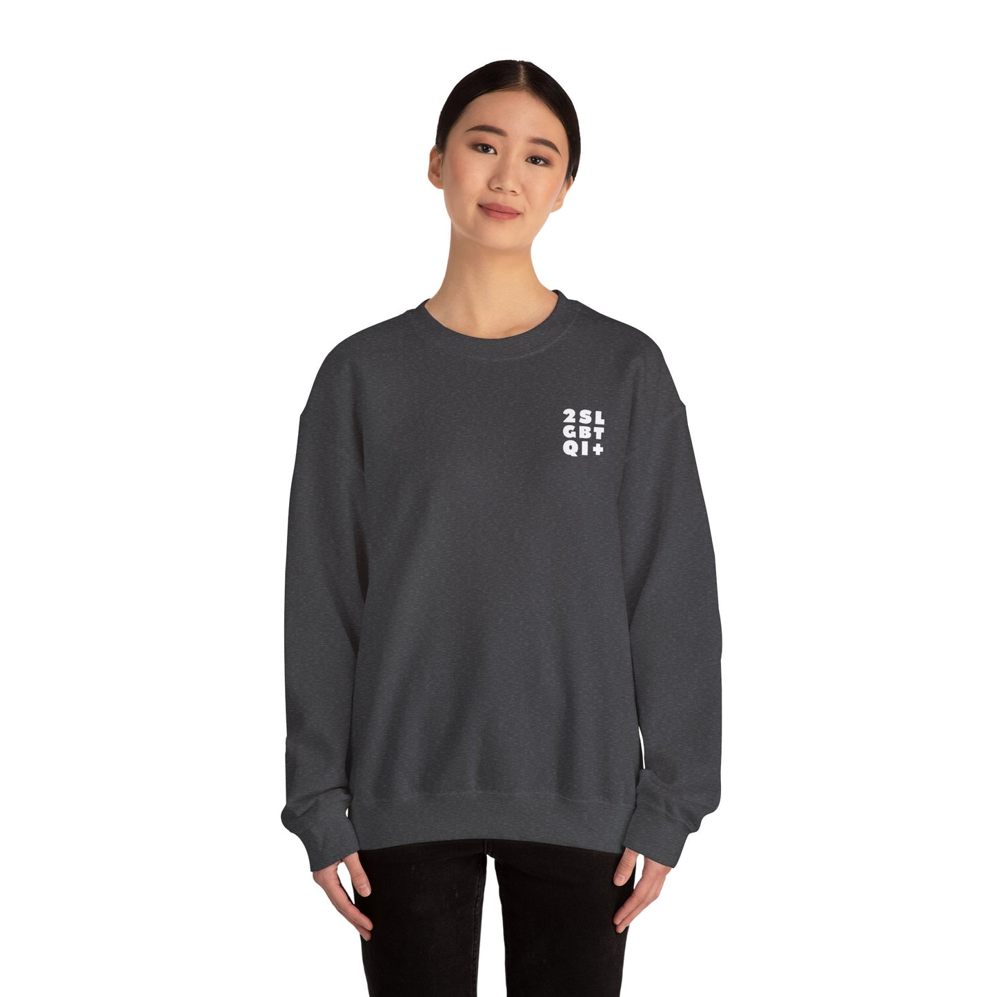 2SLGBTQI+ Badge Crewneck Sweatshirt