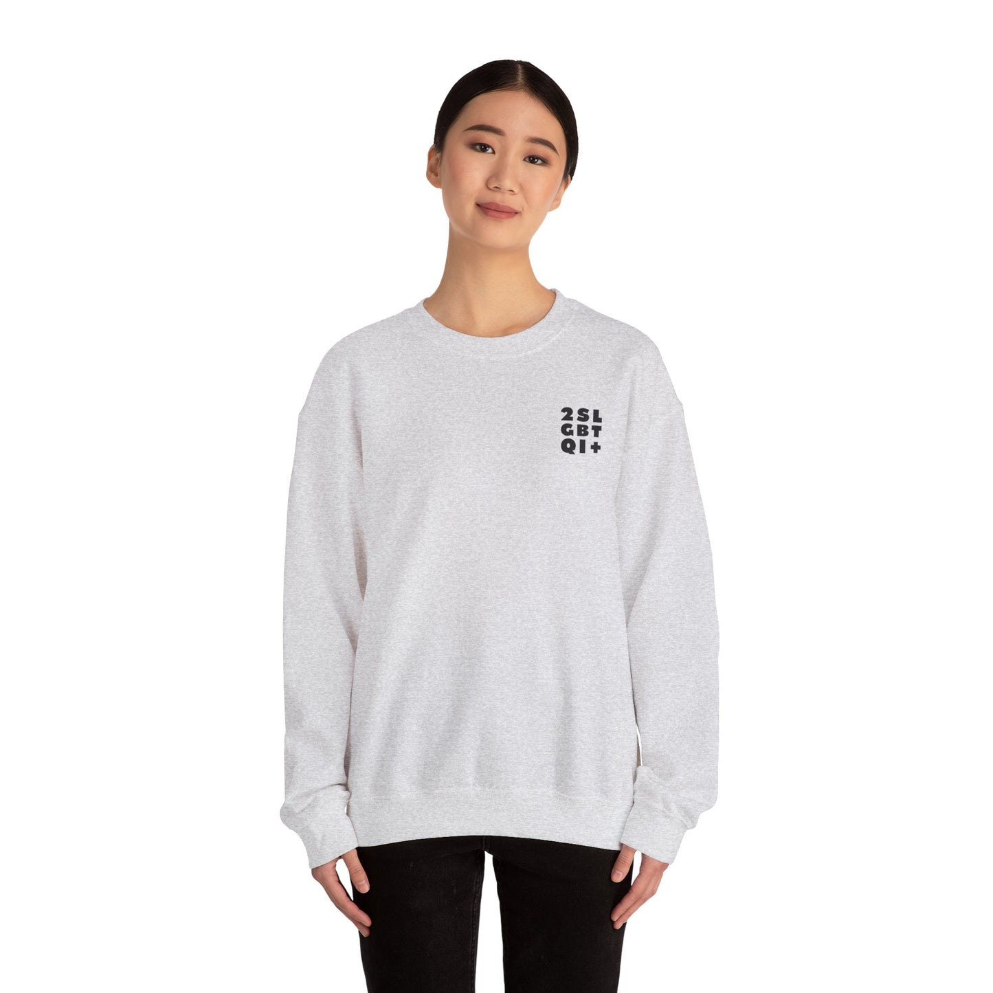 2SLGBTQI+ Badge Crewneck Sweatshirt