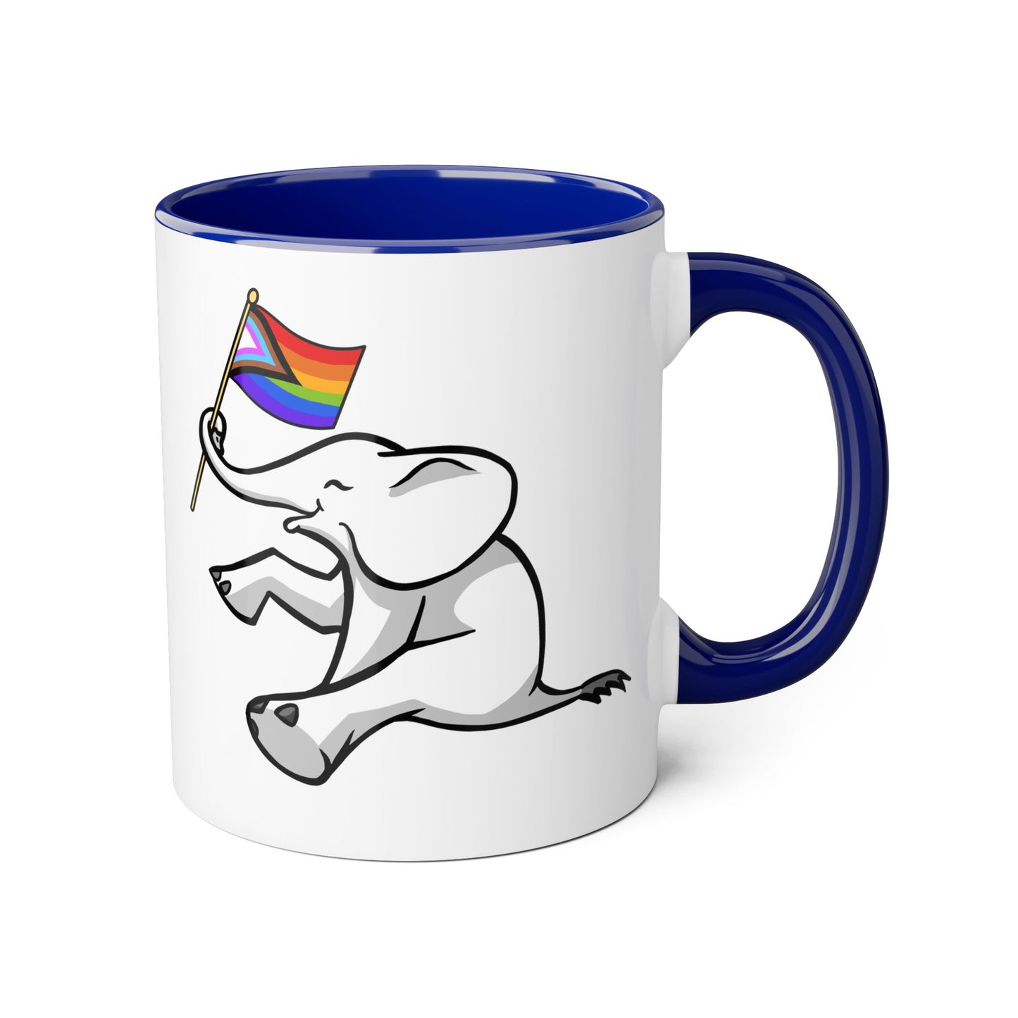 White Elephant Mug