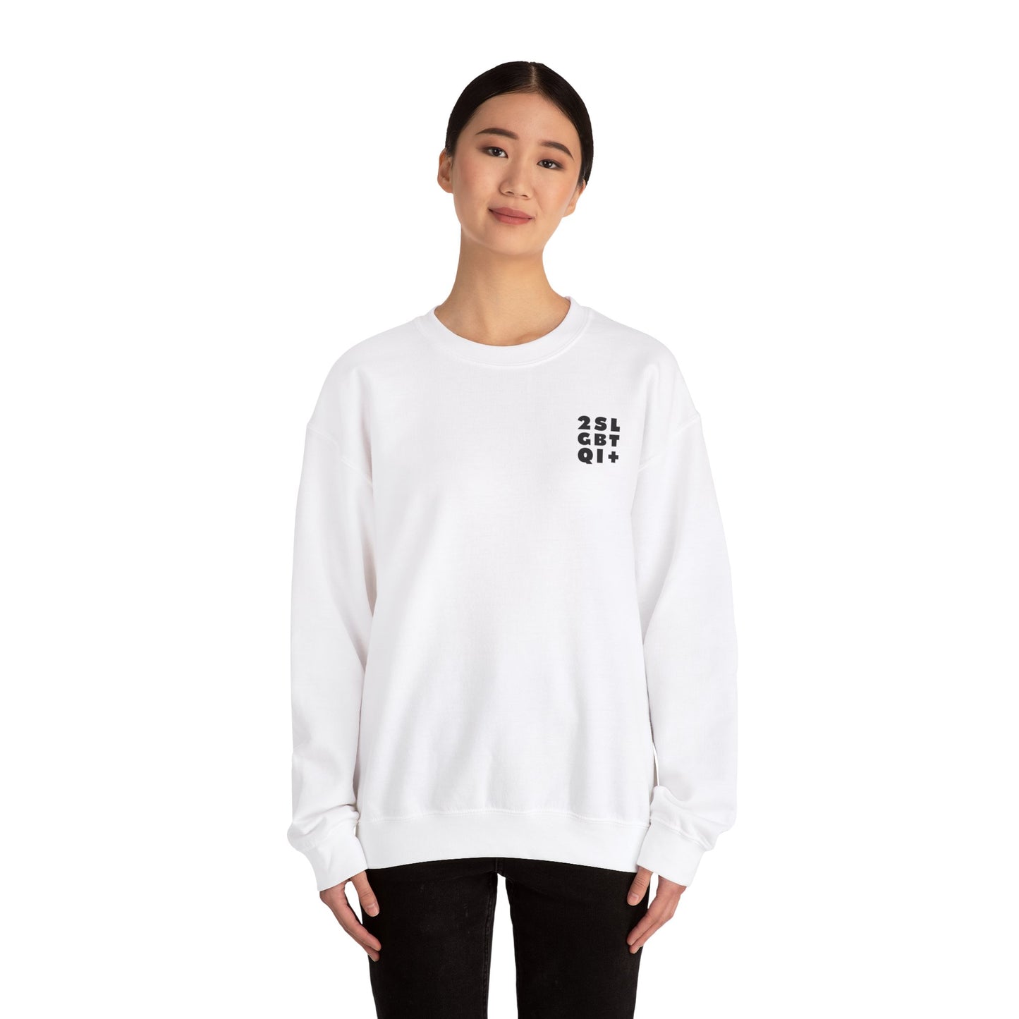 2SLGBTQI+ Badge Crewneck Sweatshirt