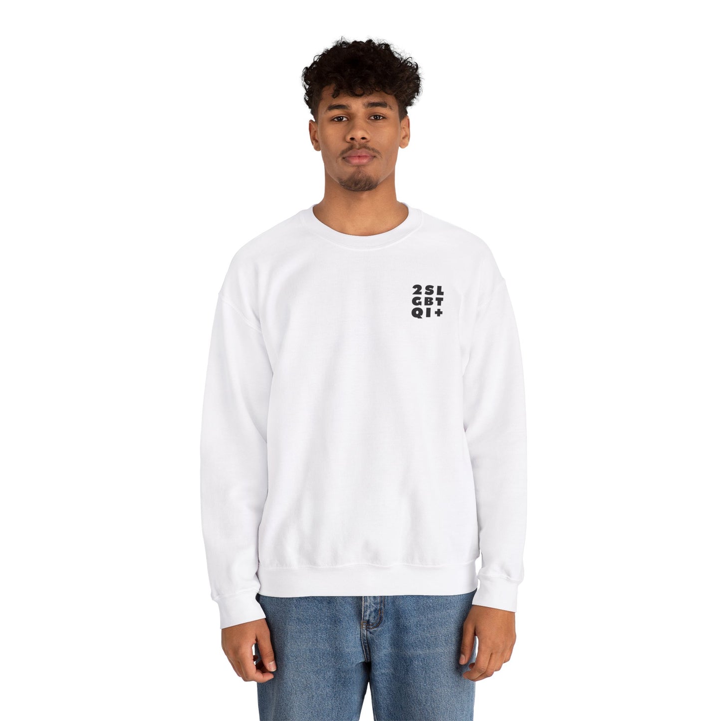 2SLGBTQI+ Badge Crewneck Sweatshirt