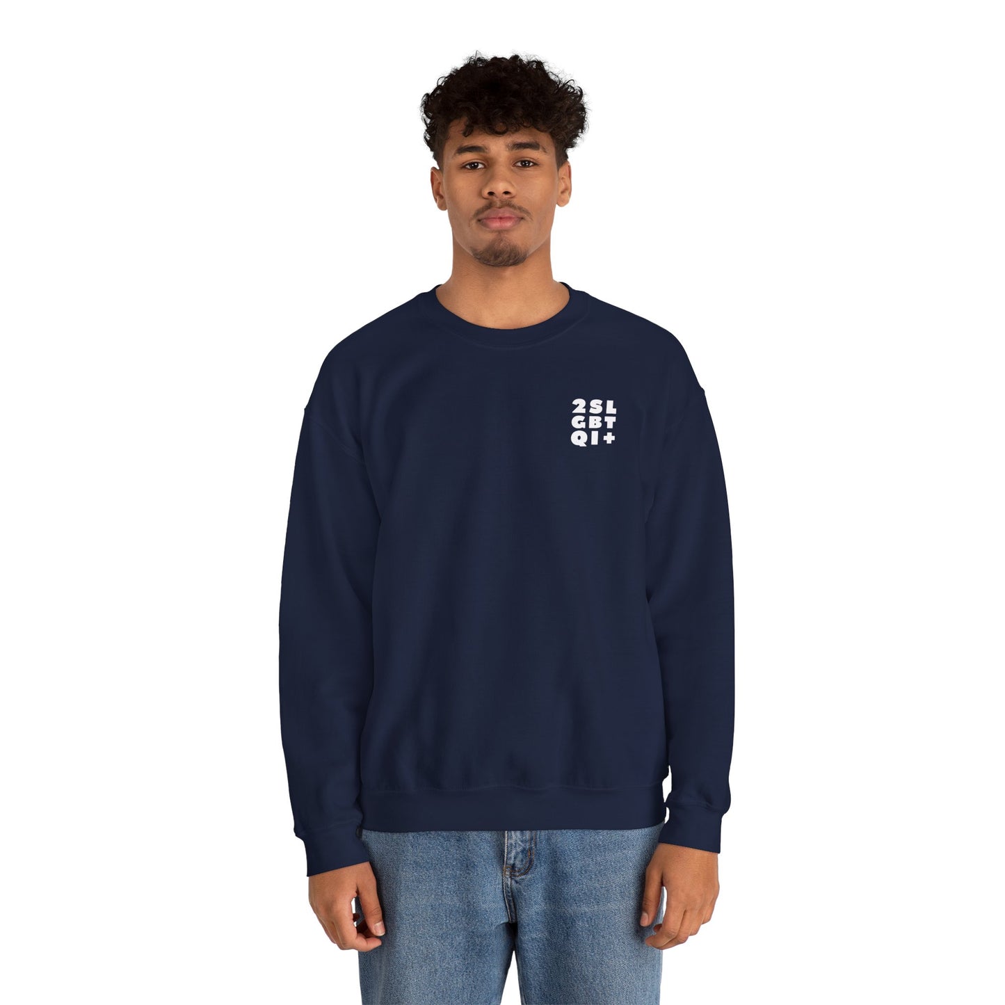 2SLGBTQI+ Badge Crewneck Sweatshirt