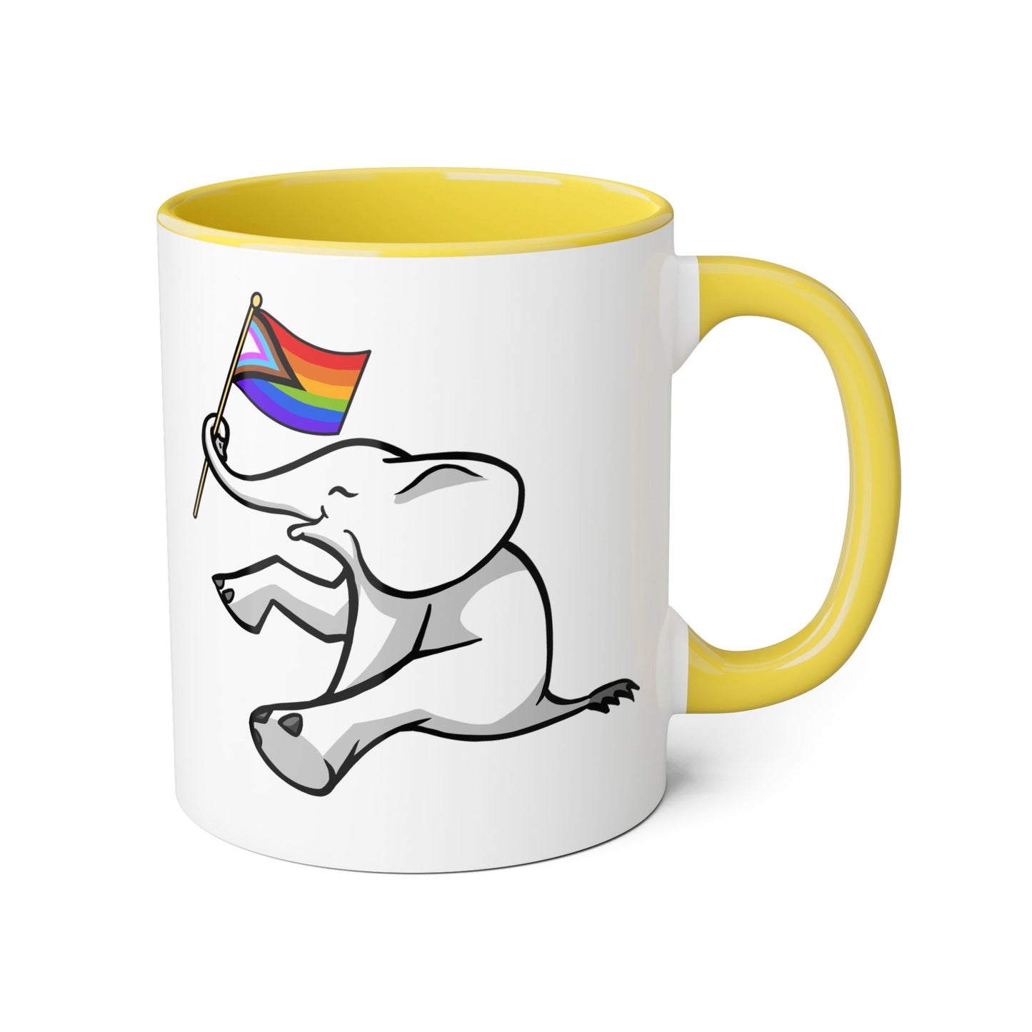 White Elephant Mug