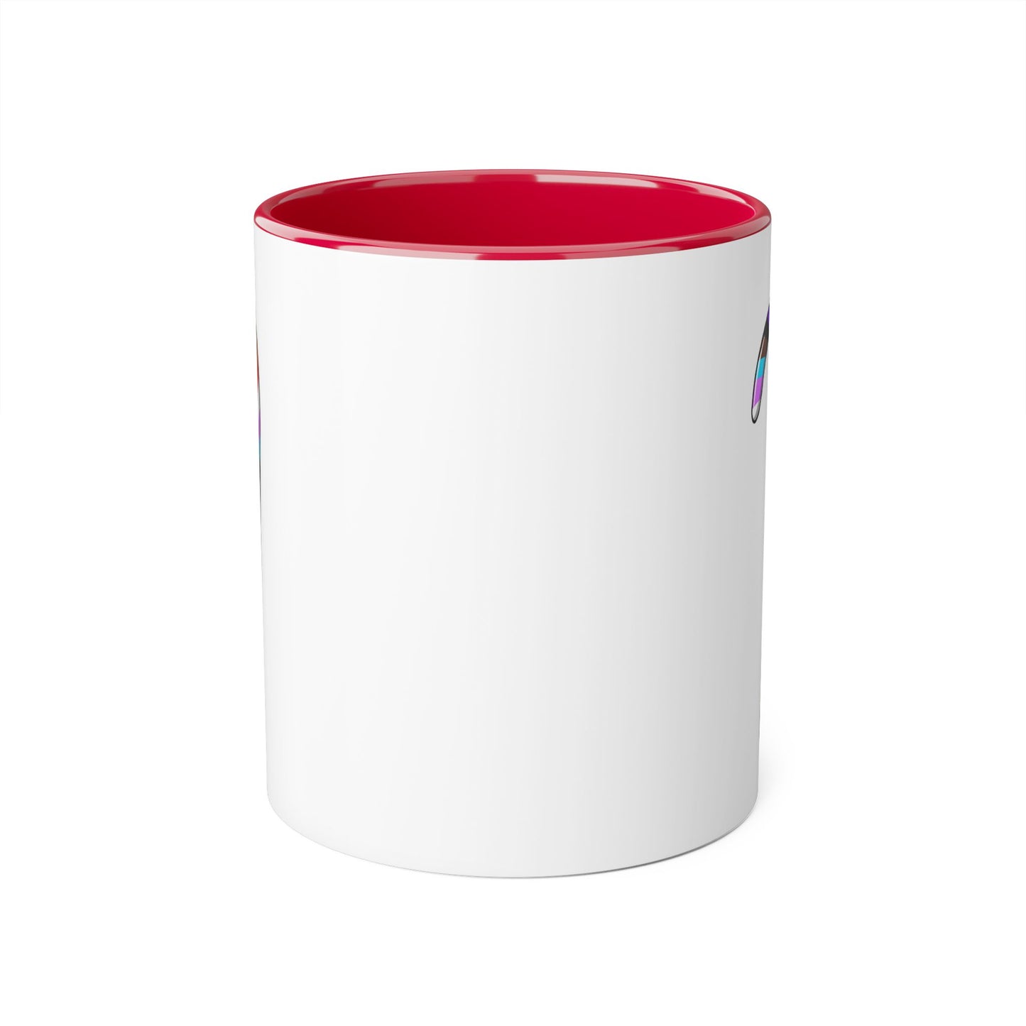 Candy Cane Progress Pride Stripes Mug