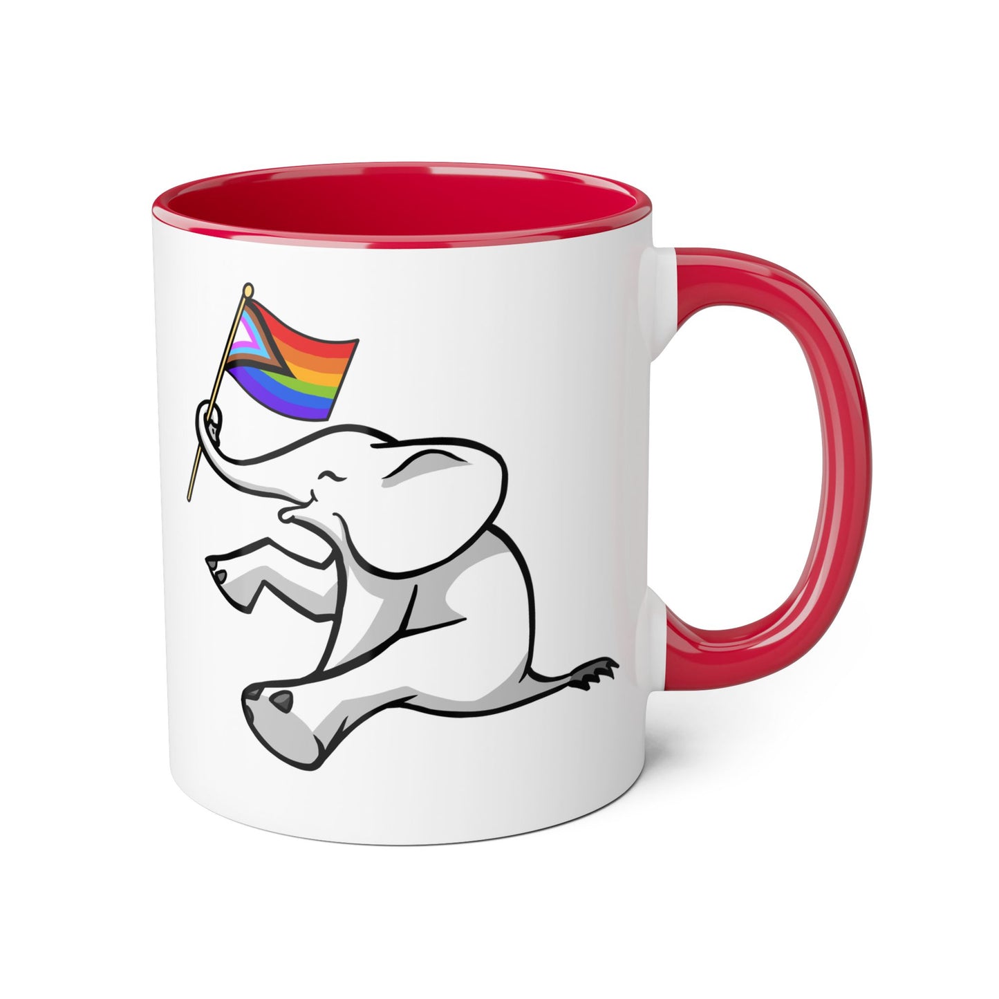 White Elephant Mug