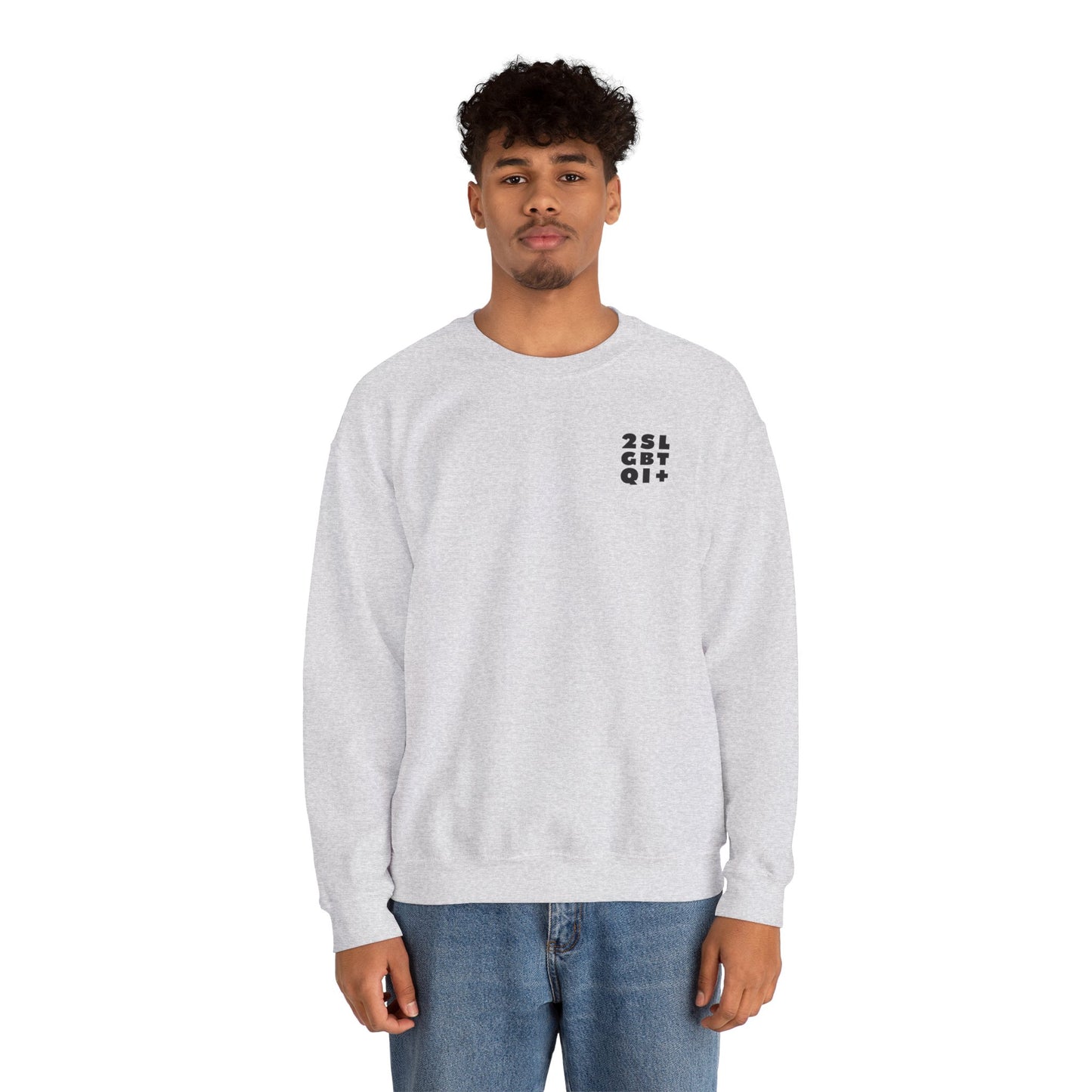 2SLGBTQI+ Badge Crewneck Sweatshirt