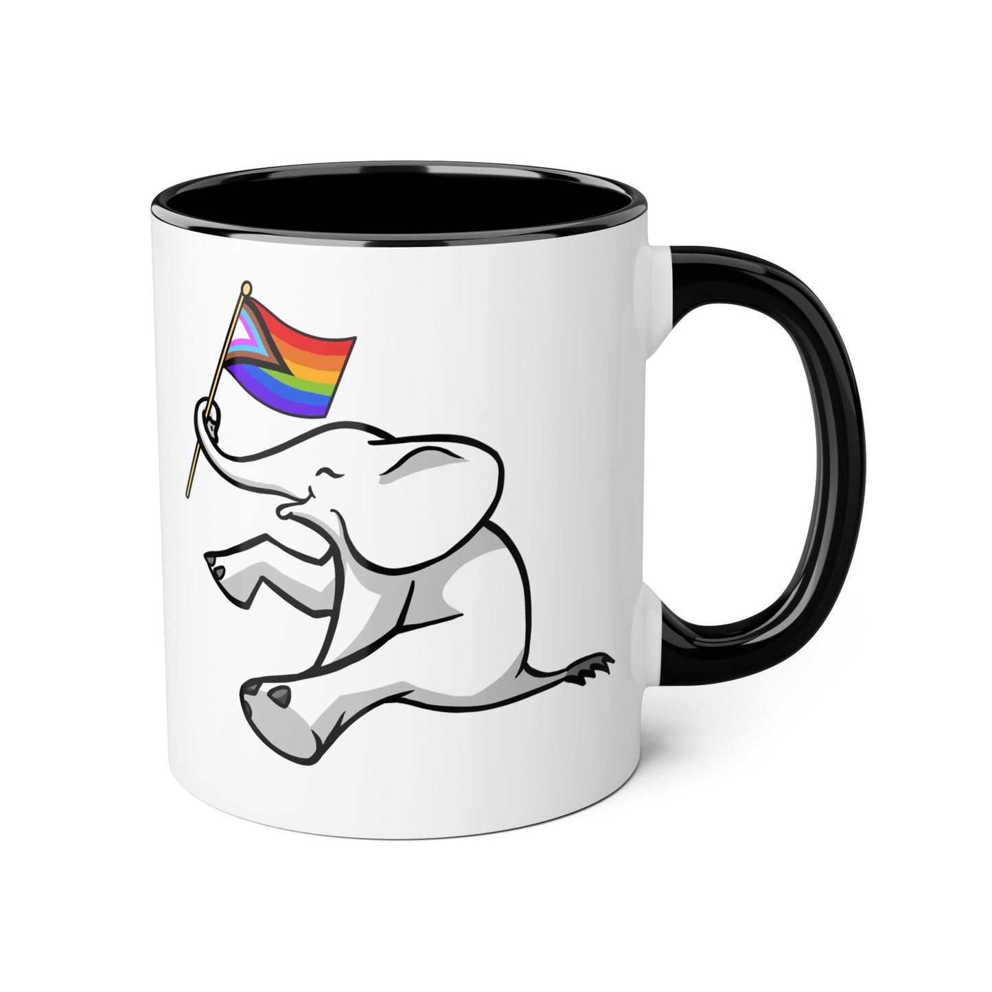 White Elephant Mug