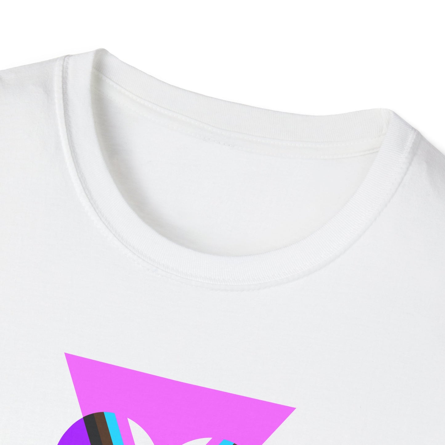 Pink Progress Pride Heart Tee