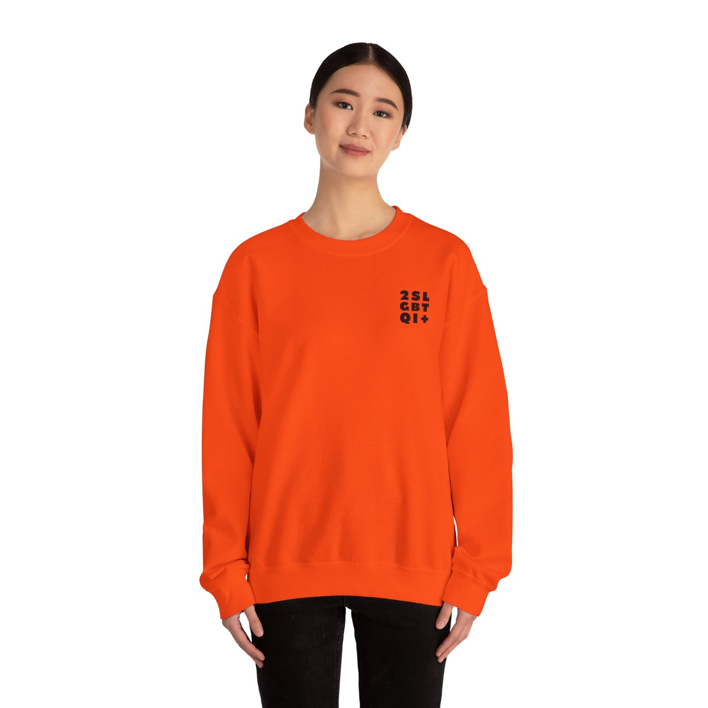 2SLGBTQI+ Badge Crewneck Sweatshirt