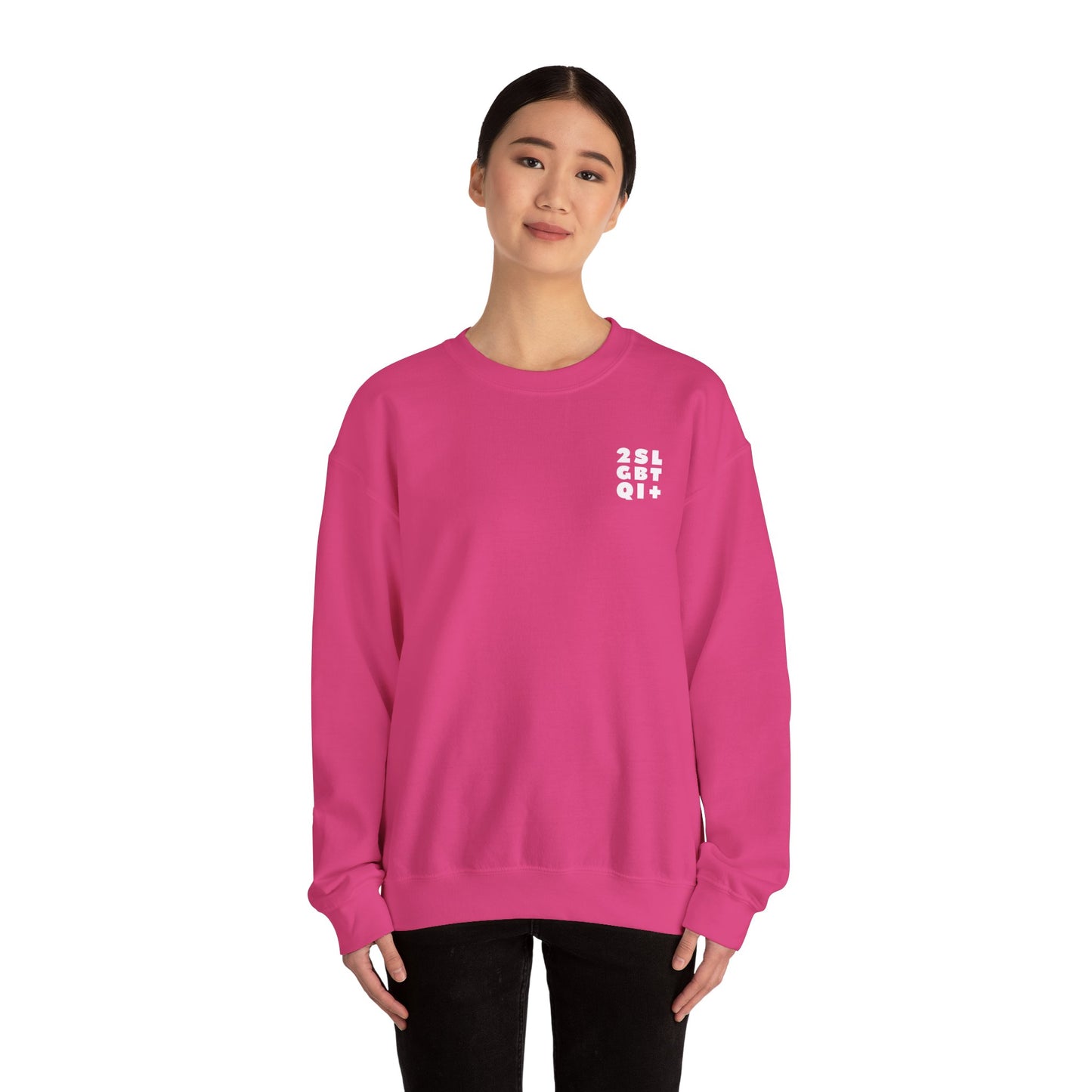 2SLGBTQI+ Badge Crewneck Sweatshirt