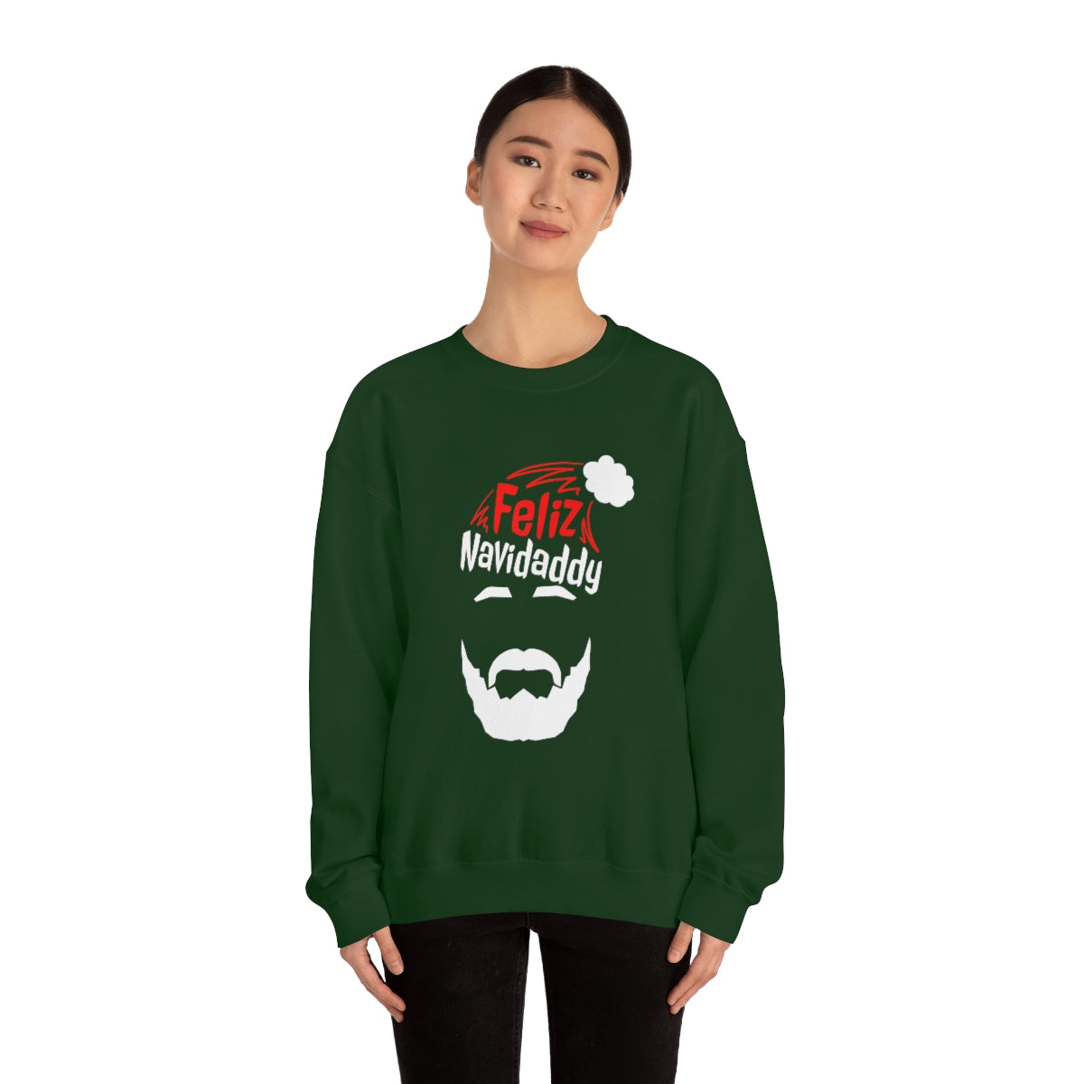 Feliz Navidaddy Crewneck Sweatshirt Queer Geekery